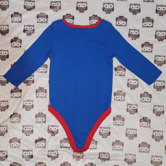 ❄️ 12-18m | DC Comics | "Superman" Long Sleeved Bodysuit/Onesie - Picture 2 of 4